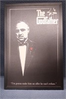 The Godfather Movie Poster (Framed)