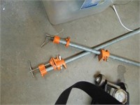 Two Pipe Clamps