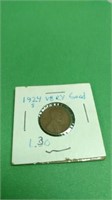 1924S Wheat Penny - VG