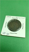 1853 Large Cent - VF -XF