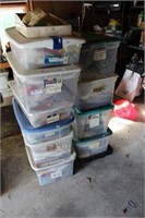 10 Totes of Craft Supplies