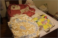 Two quilts & 1 quilt top