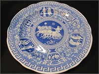 Spode plate, Blue Room Collection