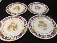 Allied Nations Salem China Co. Plates