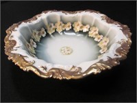 Hand painted Porcelain Bowl RC Crown Mark Bavaria