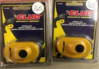 Two Club Security Trigger Locks in Packages