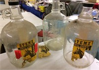 Three Stemz Horse Liniment gallon Jugs