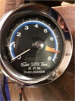 Sun Super Tachometer 8000 RPM, For Hot Rods