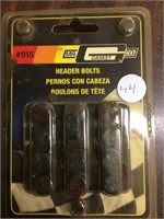 Mr. Gasket Co. Header Bolts in Package, #915