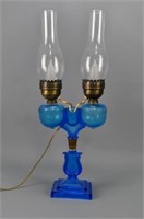 Rare Ripley Wedding Oil Lamp