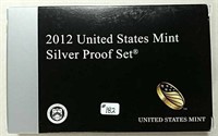 2012  US. Mint Silver Proof set