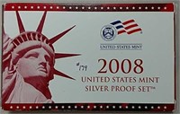 2008  US. Mint Silver Proof set
