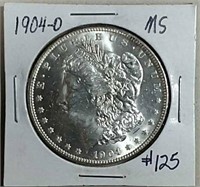 1904-O  Morgan Dollar  MS