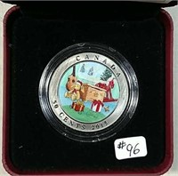 2015  RCM 50-Cent Lenticular Coin Holiday Toy Box