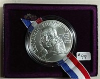 Ben Franklin Firefighters Silver Medal