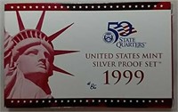 1999  US. Mint Silver Proof set