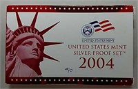 2004  US. Mint Silver Proof set