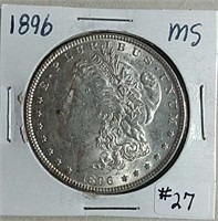 1896  Morgan Dollar  MS