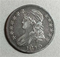 1813  Capped Bust Half Dollar  EF