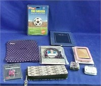 Lot of various items,  I pad cover, picture