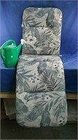Lounge cushion & plastic watering can