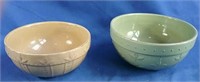 Mixing bowls  8" & 9" round