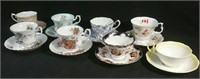 8 Royal Albert cups and saucers