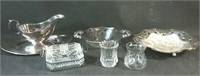 lot of EP silver serving dishes