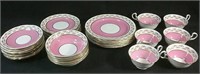 Aynsley China : 6 cups, 8 saucers, 6 tea plates,