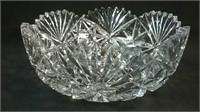 8" lead crystal bowl