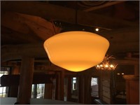 Large School House Light Fixture #1 - 18"R