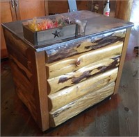 Montana's Hostess Stand - 40x26x36"H