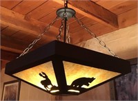 Black decorative animal design lamp #2
