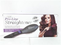 New Igia Pro Line Ceramic Hair Straightener Brush