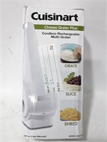 Cuisinart Electric Cheese Grater Plus. Opened box