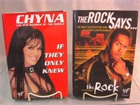 Wrestler Books -(Future President "Rock")