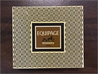 Vintage Hermes Paris "Equipage" fragrance gift box