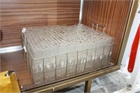 Large wire tray containing hundreds of vintage