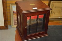 Timber cased collection of Encyclopedia