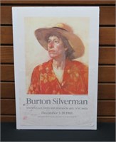 Poster from a Burton Silverman Opening