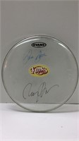 THE KINKS SIGNED DRUMHEAD