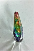 German 4-Faceted Obelic Paperweight