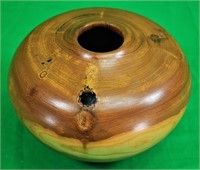 Signed 7" Bowl Style Vase