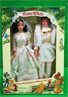 Bikin Snow White Wedding Dolls New In Box