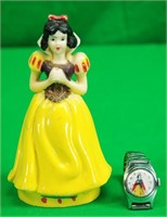 Child's Snow White Watch & Plastic Figurine
