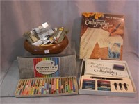 Pastels, Caligraphy Pen Set, Oil Paints
