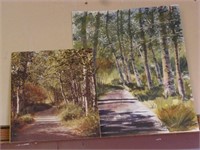 Photograph & Matching Water Color Painting