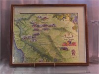 Paso Robles Ca. Winery Map