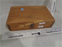 Vintage Valve Kit in Wooden Box