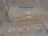 3 SHIMANO Parts Boxes